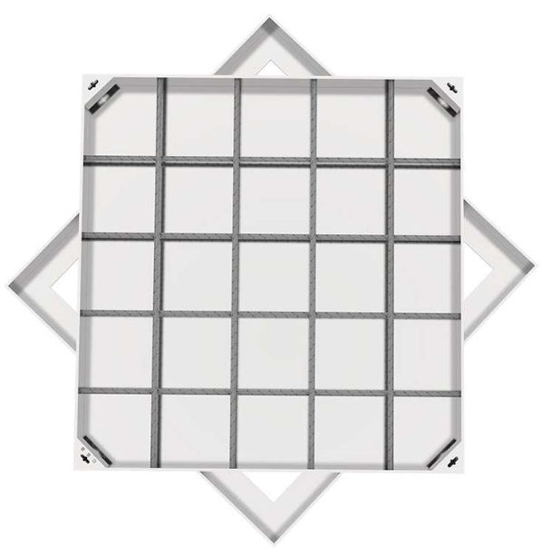 花溪不锈钢方井展示